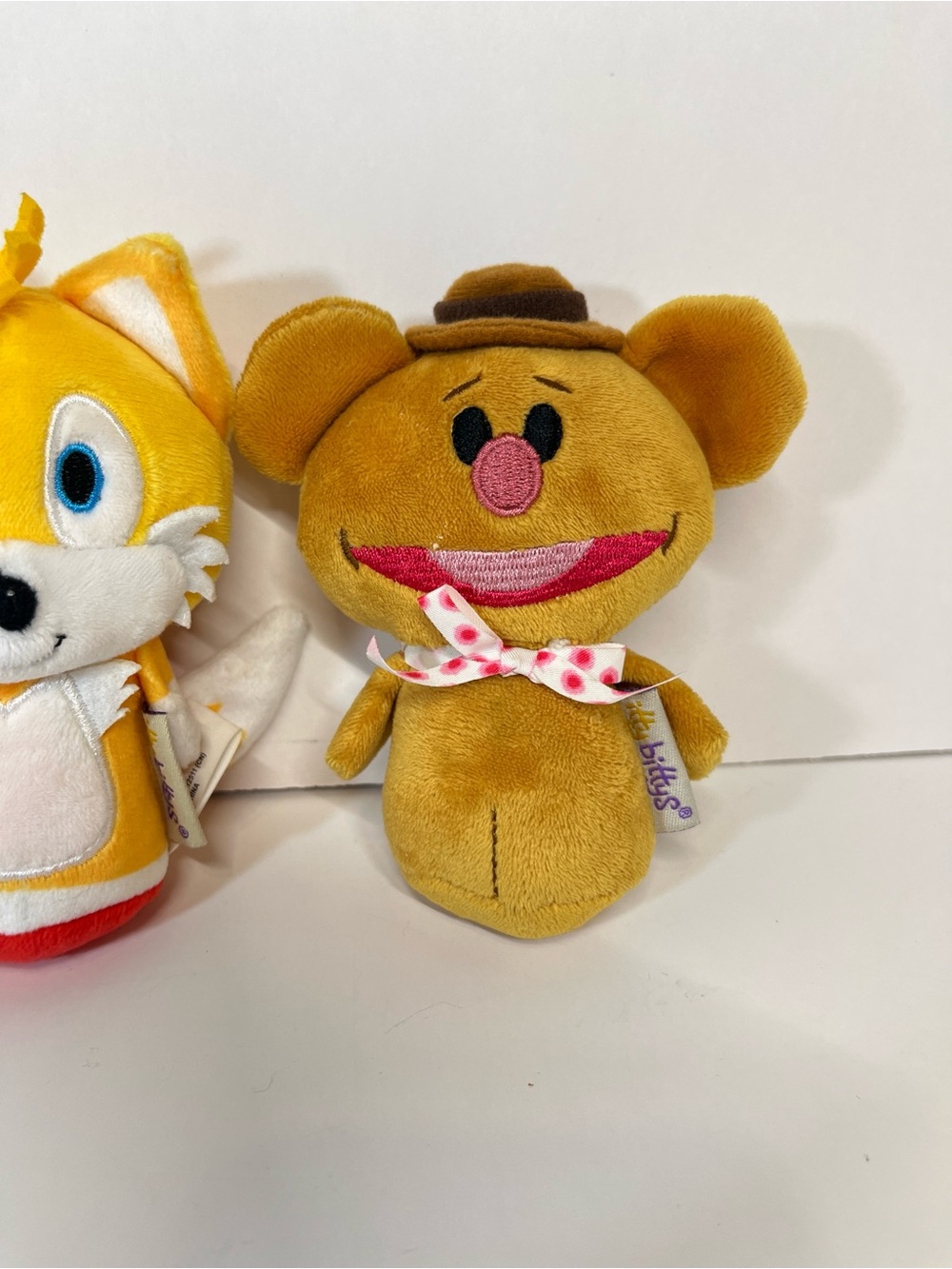 Hallmark Itty Bitty's Plush Stuffed Toy Tails Sonic Spider-Man Fozzie Muppet Lot - Picture 11 of 12